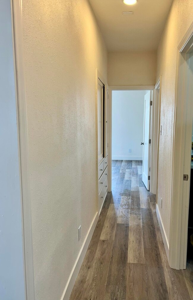 Hallway featuring a linen closet. and drawers. Perfect for towels & sheets. - 4043 1/2 W 21st St