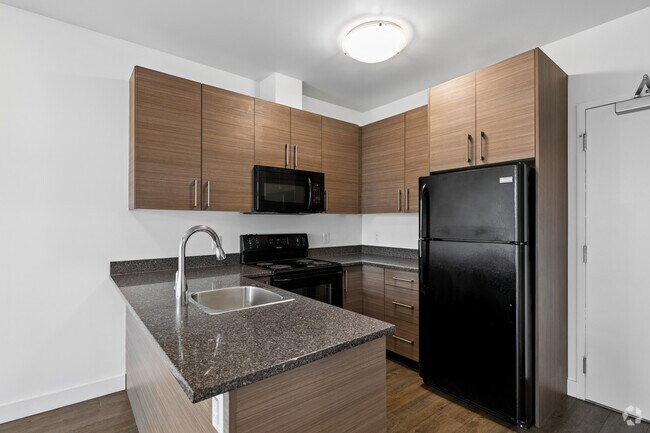 2 chambres, 1 salle de bain - 678 pi² - Cuisine - Herons Landing