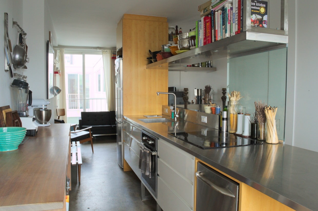 Kitchen looking toward living room. - 542 St Marks Ave