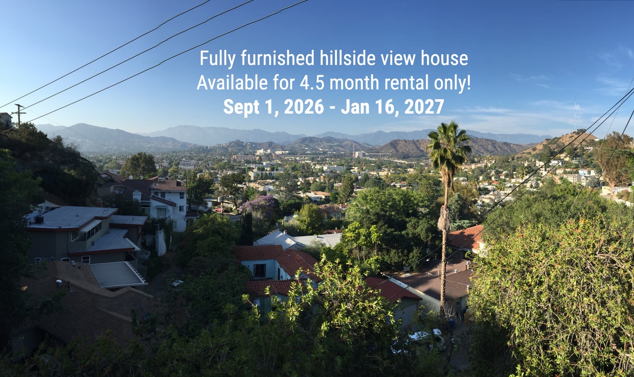 Panoramic view of San Gabriel mountains - 3277 Palmer Dr (Los Angeles, CA)