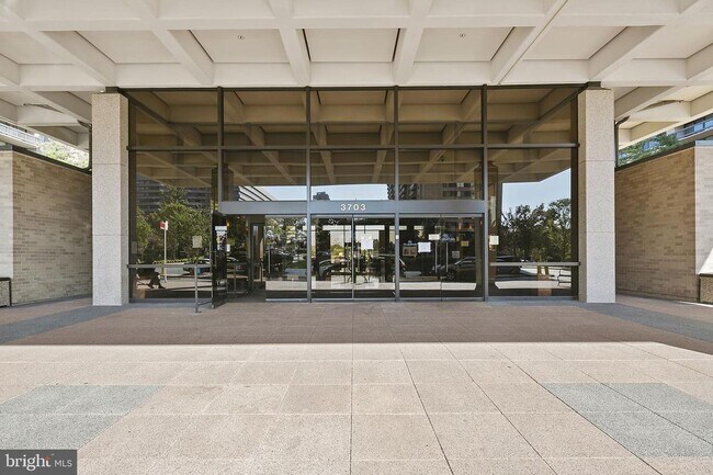 Entrance to lobby - 3705 S George Mason Dr
