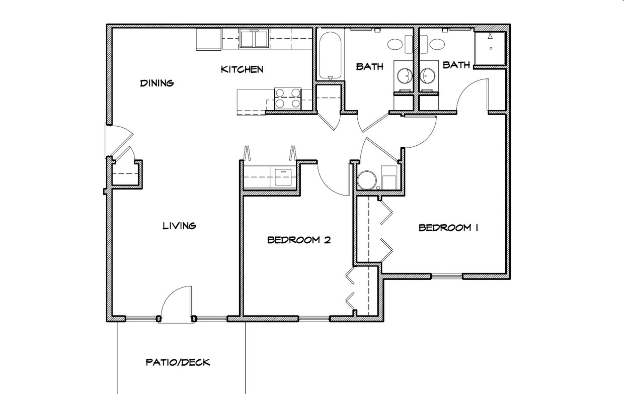 2HAB/2BA - Windridge Apartments (Income Restricted)