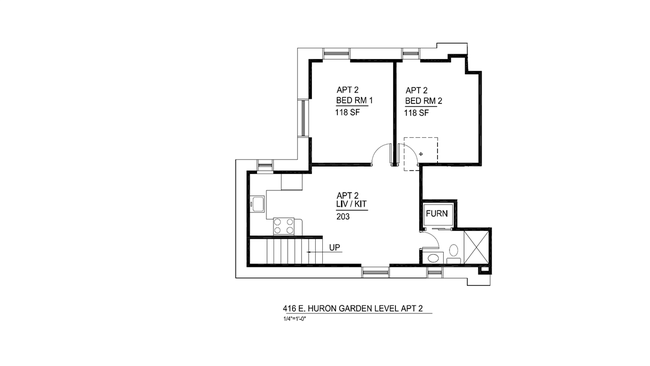 Building Photo - 2 br, 1 bath  - 416 E Huron St # 2
