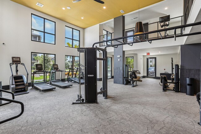 Expansive High-Endurance Fitness Center - Olana Waterside