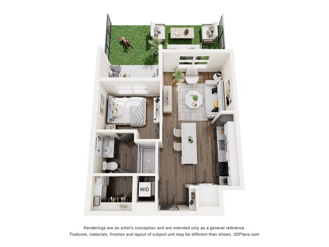 Plano de planta - The Grace at Creekside