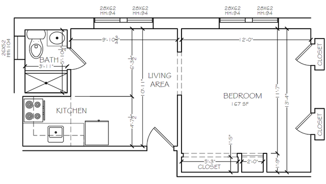 214 s 41st A2 - Campus Apartments