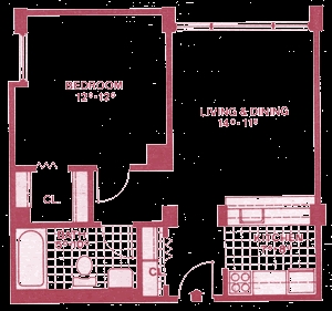 Floorplan - Catholic Presbyterian Apartments