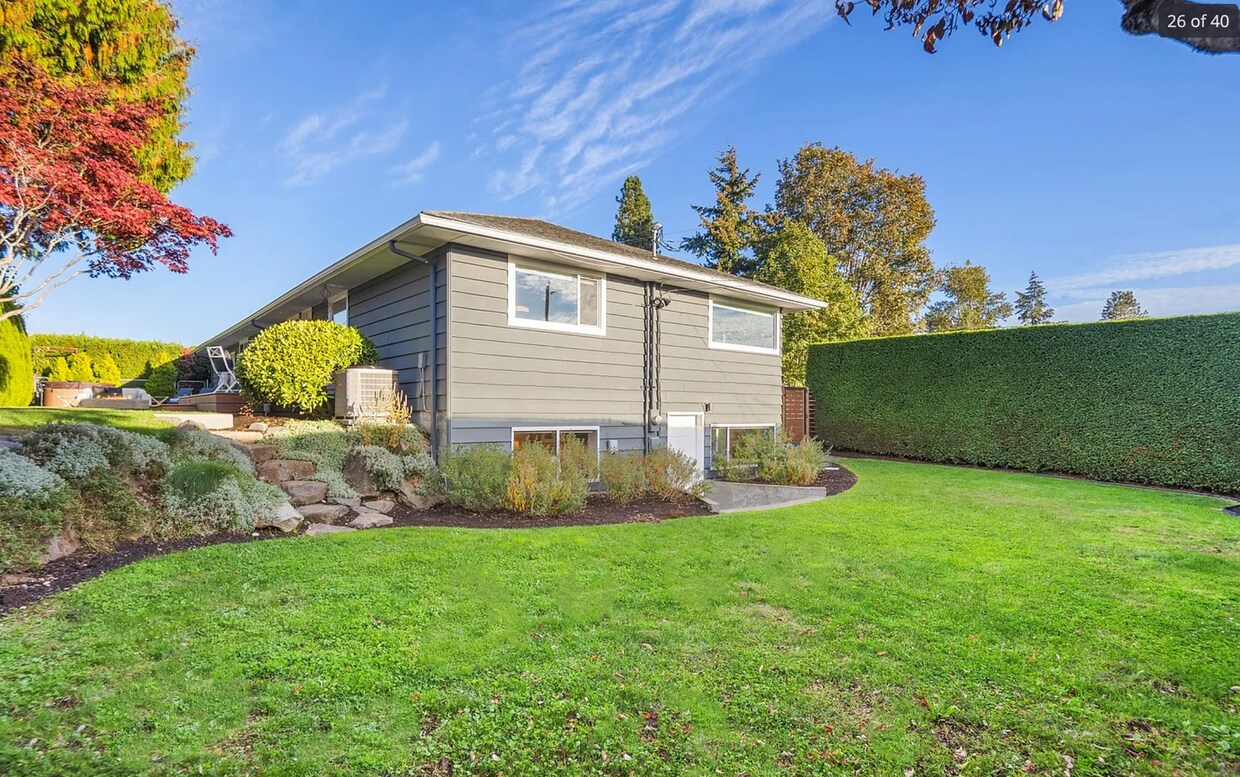 ADU entrance and yard space - 306 S 193rd St
