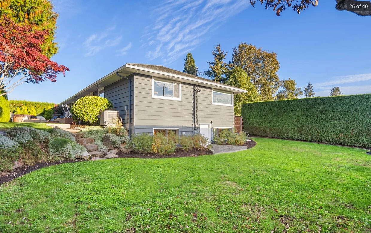 ADU entrance and yard space - 306 S 193rd St
