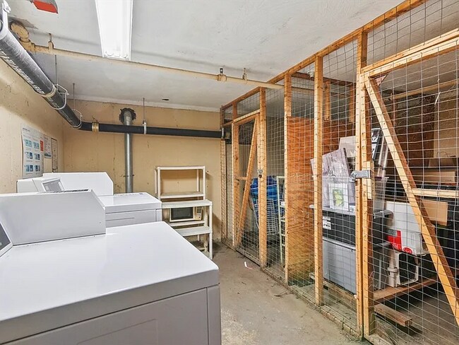 Basement storage and washer and dryer co/op machines - 10 Stephen St