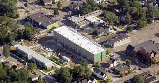 Aerial Photo - Eastern Lofts