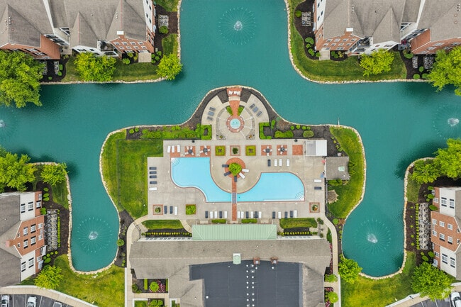 Pool & Hot Tub Area - Preston Gardens