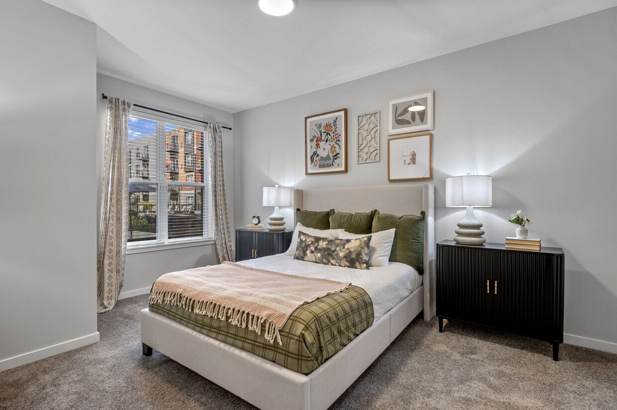 Dormitorio principal en Avant at the Arboretum Apartments en Lisle, IL 60532 - Avant at the Arboretum