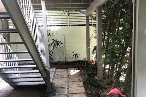 stairway to apartment - 1236 23rd St