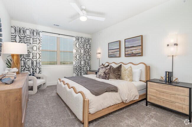 2 habitaciones, 2 baños, 1167 pies cuadrados, dormitorio principal - The Winslow