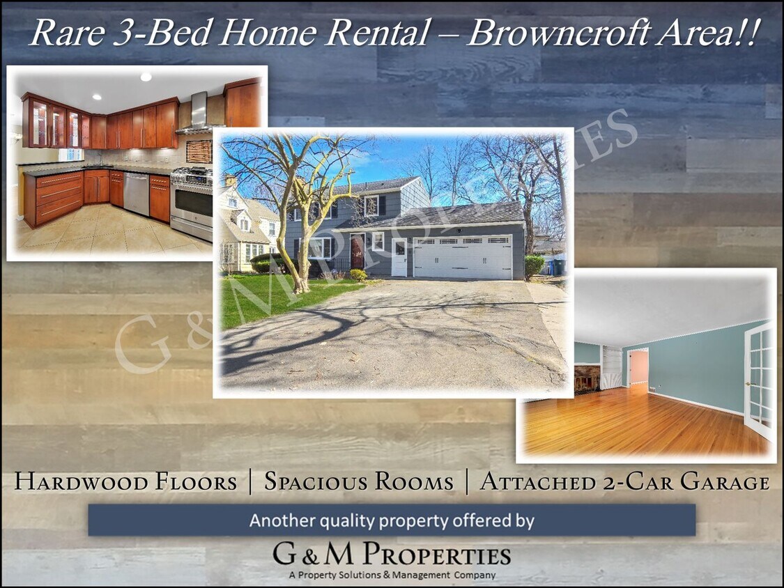 Primary Photo - Rare 3-Bedroom Home Rental in the Browncro...