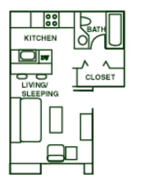 Studio - SunBay Apartments