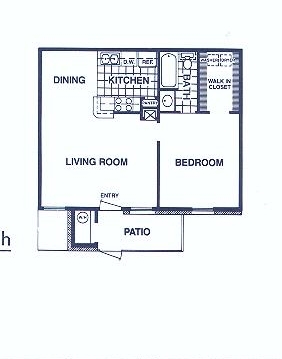 1HAB/1BA - Meadows on Blue Bell