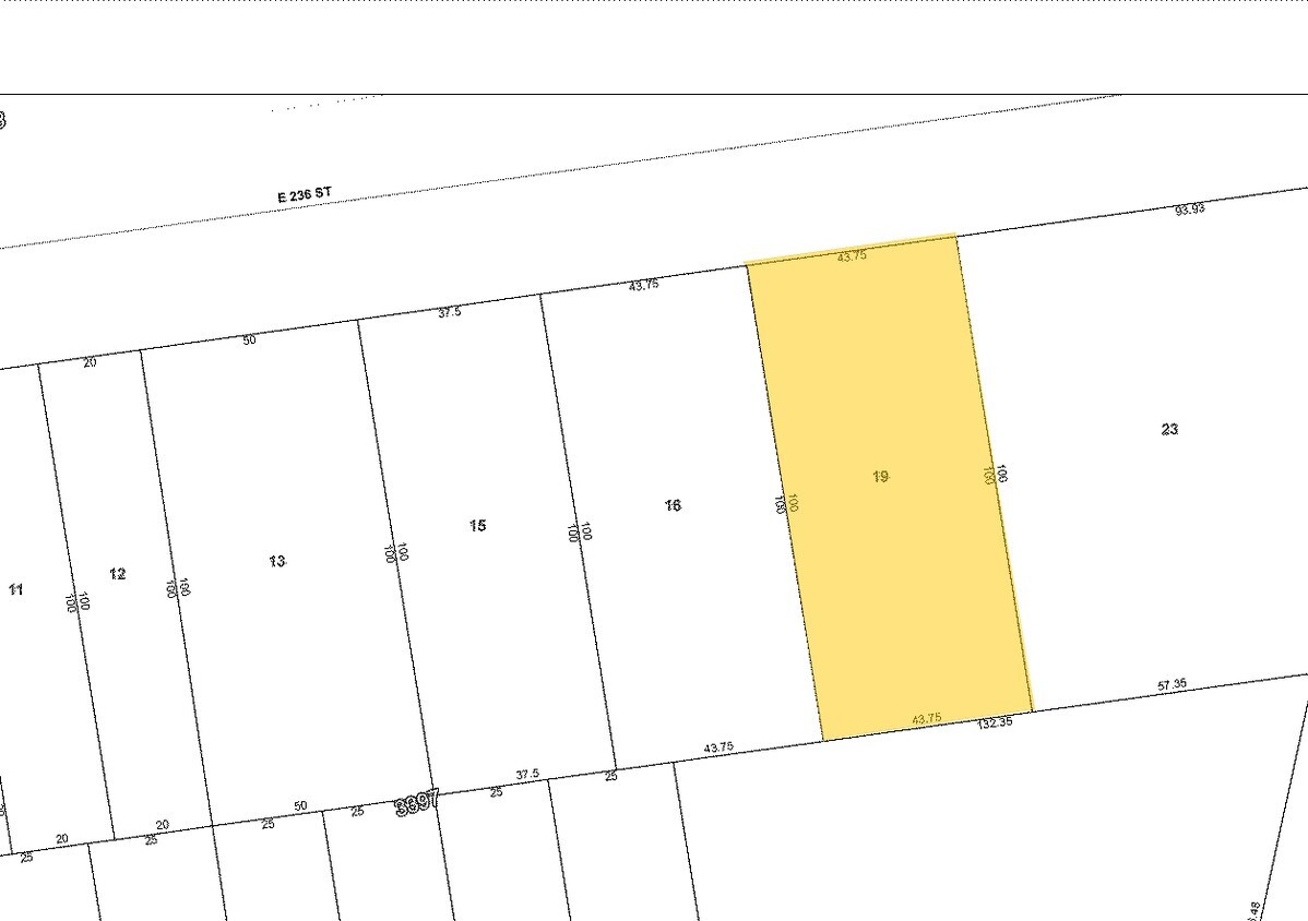 Plat Map - 524 E 236th St