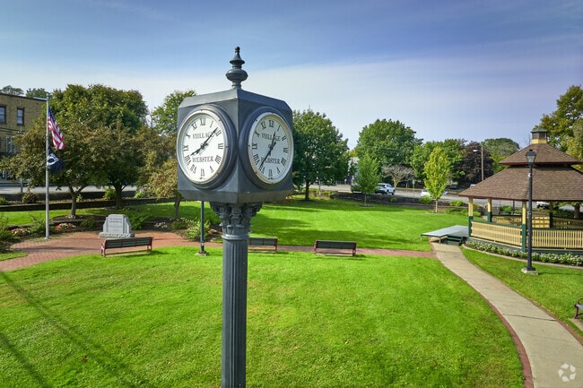 Veterans Memorial Park is dedicated to honoring the sacrifices and service of local veterans.