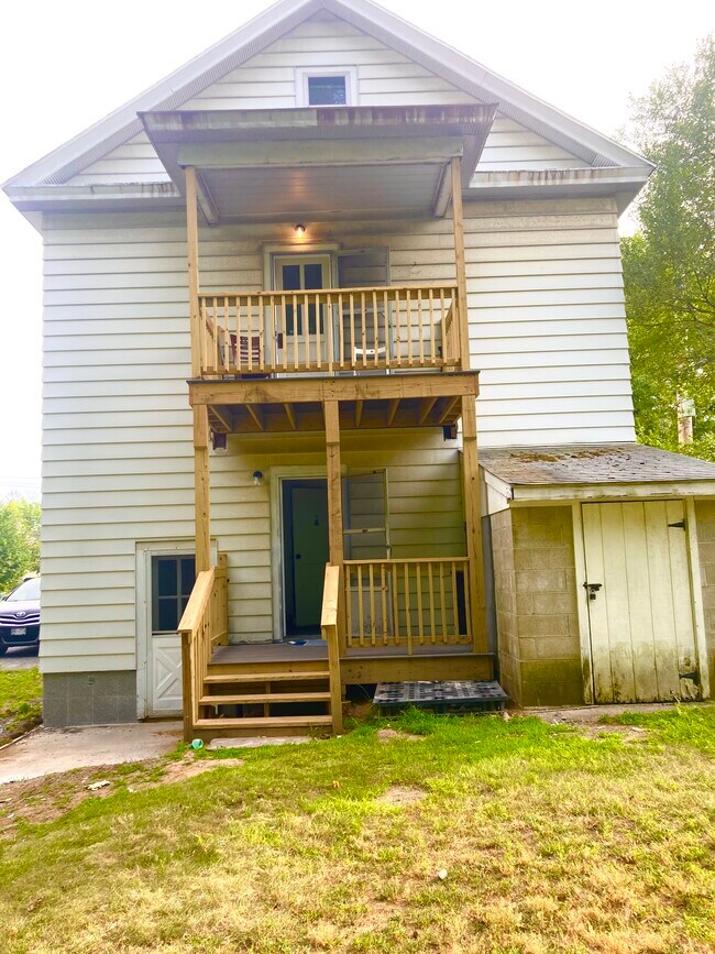 Back porch - 1061 Washington Ave