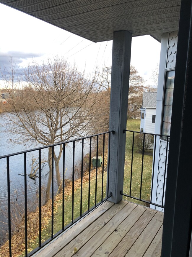 View from balcony of Boardman river - 525 Riverine Dr
