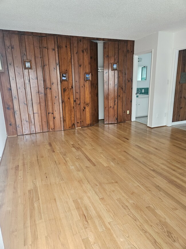 Unit #1 - Living Area/Closet (Kitchen to right) - The Sherman