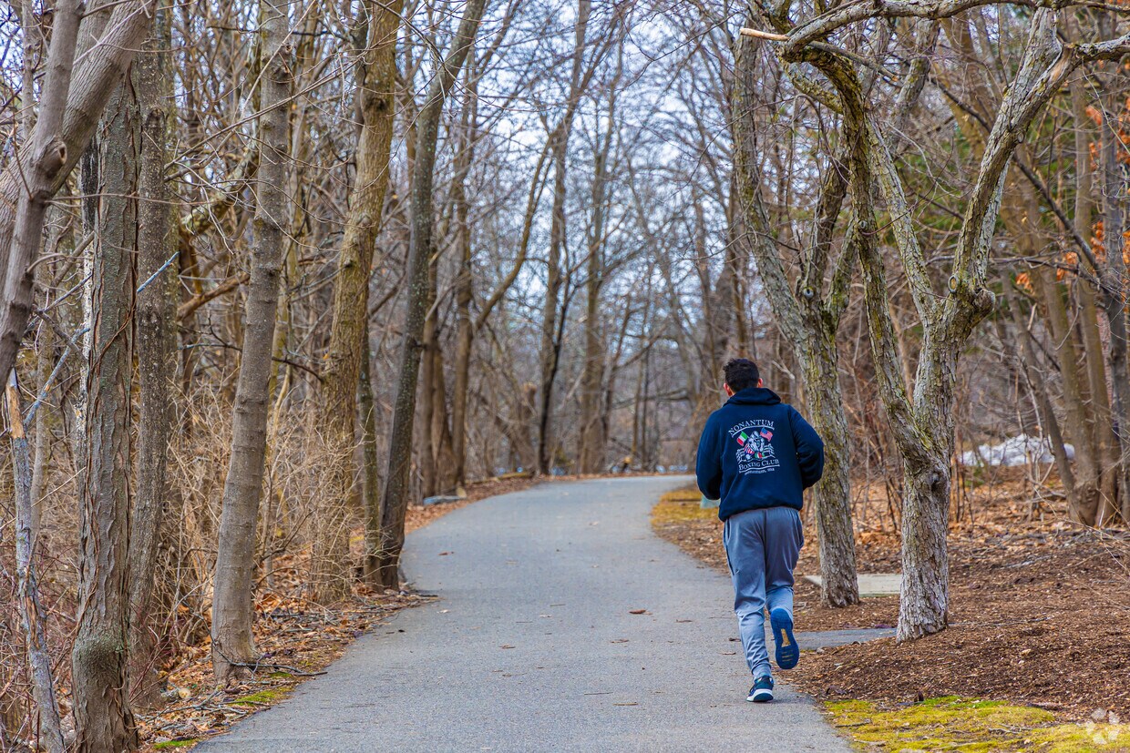 Residents in Watertown enjoy runs during all the seasons.