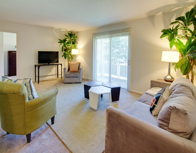 Sala de estar del apartamento Chasewood - Chasewood Apartments