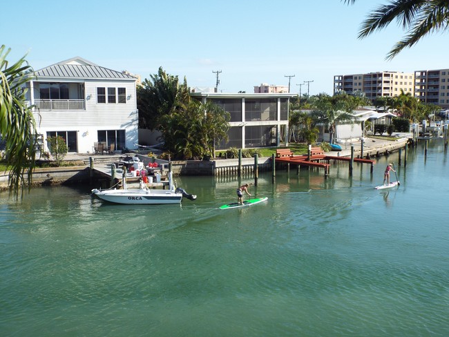 Rear from Water - Waterfront Quadruplex