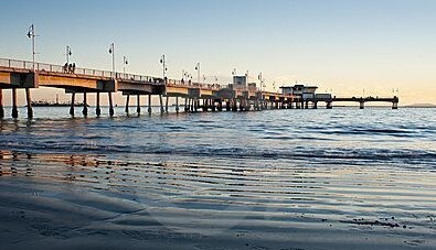 are dogs allowed at belmont pier long beach ca