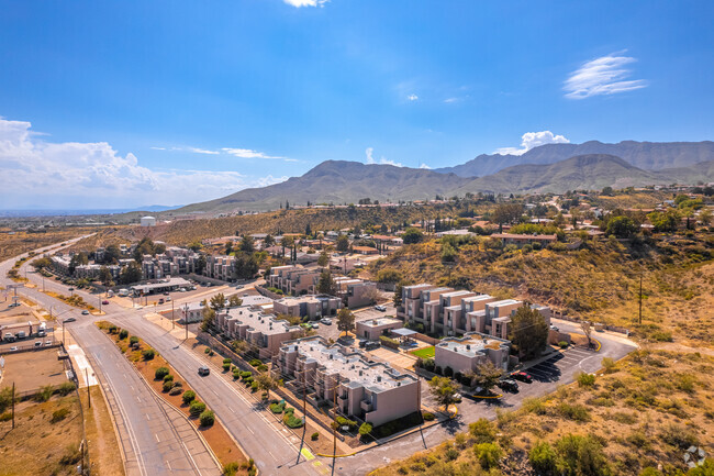 Aerial - Cliffside at Mountain Park