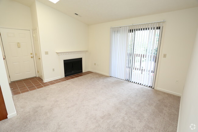 2BR, 1.5BA- 1,025 SF - Living Room with carpet - Allison Heights Apartment Community