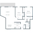 West Court - Two Bedroom - Plan 21D