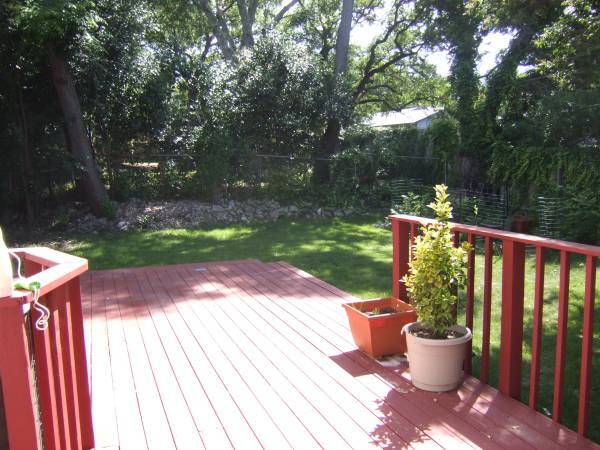 Back deck - 2502 Mecca Rd