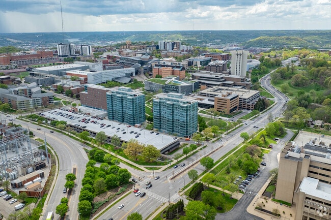 Aerial Photo - Morgens Hall