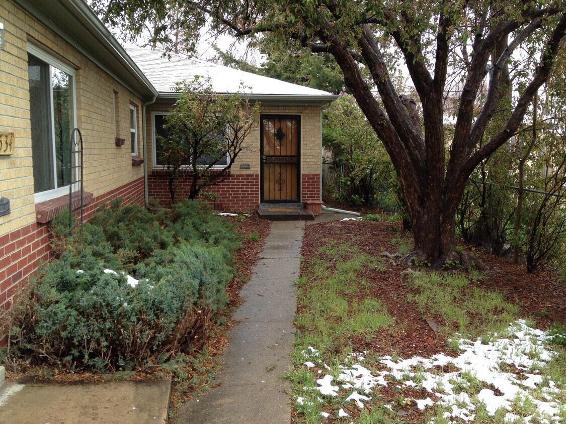 Front walk - 1532 Tamarac St