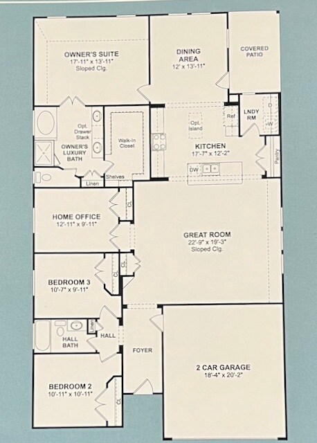 Floor Plan - 7623 Wrightwood Dr