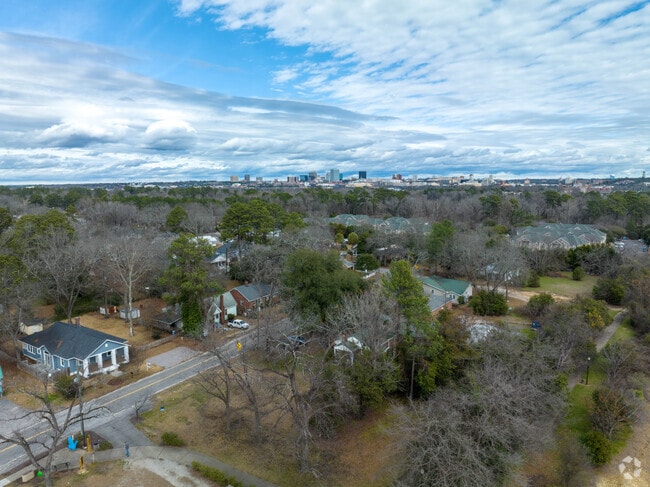 Ariel view of Cayce suburb.