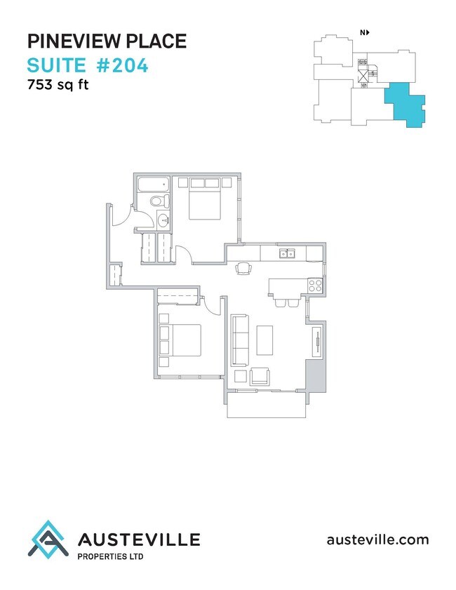 Plan d'étage - Pineview Place