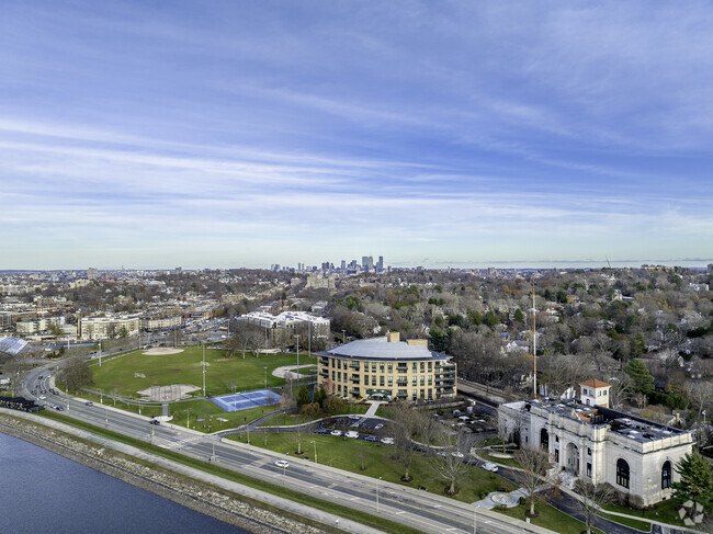 Aerial Photo - Waterworks Museum Condos  Waterworks Museum