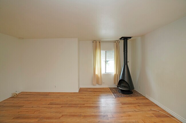 Salón con chimenea - 528 N Michigan Ave