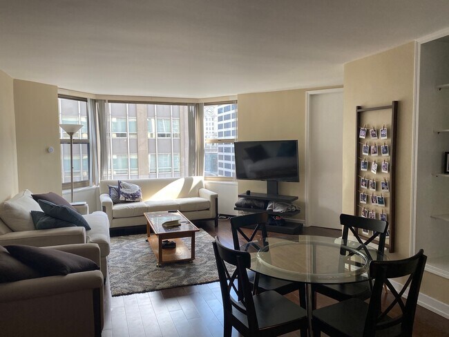 Sala de estar - 535 N Michigan Ave