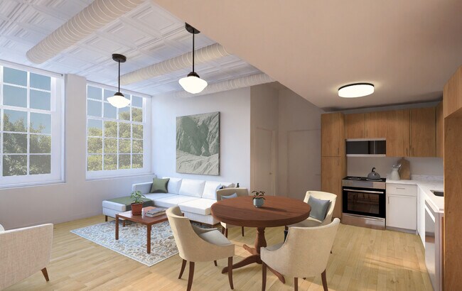 Apartamento histórico - Baldwinville School Apartments