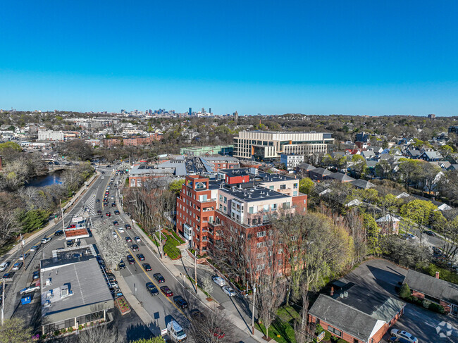 50 Watertown St aéreo - Waterbridge Condominium