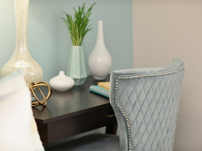 Decoración de la sala de estar - District at Hurstbourne