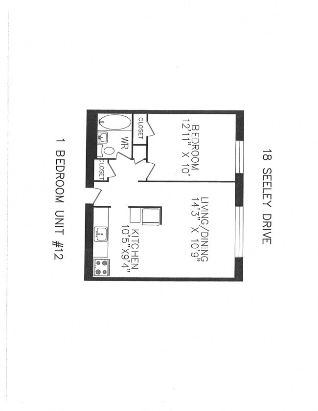Plan d'étage - 18 Seeley Drive