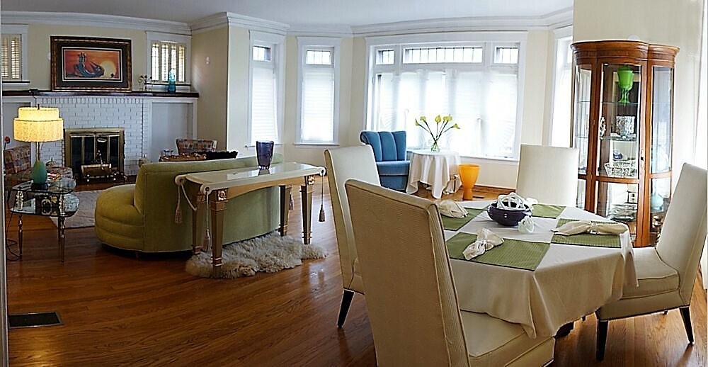 Sala de estar - 7350 S Crandon Ave