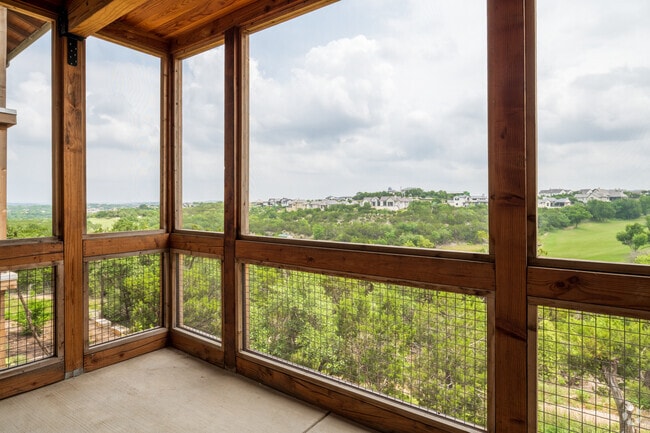1BR , 1BA -834SF - A1 - Balcony - The Saint June