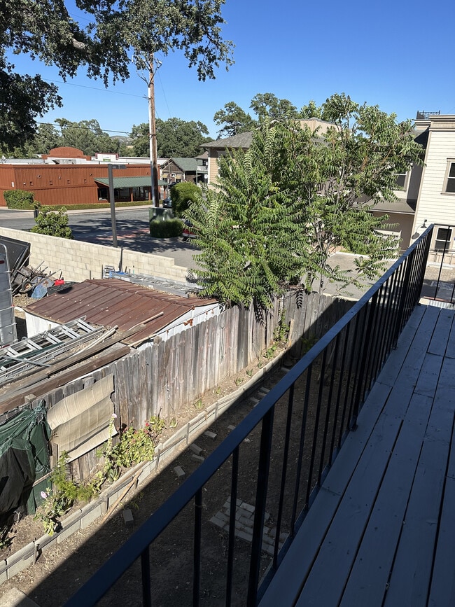 Balcony pic 2 - 407 Crocker St